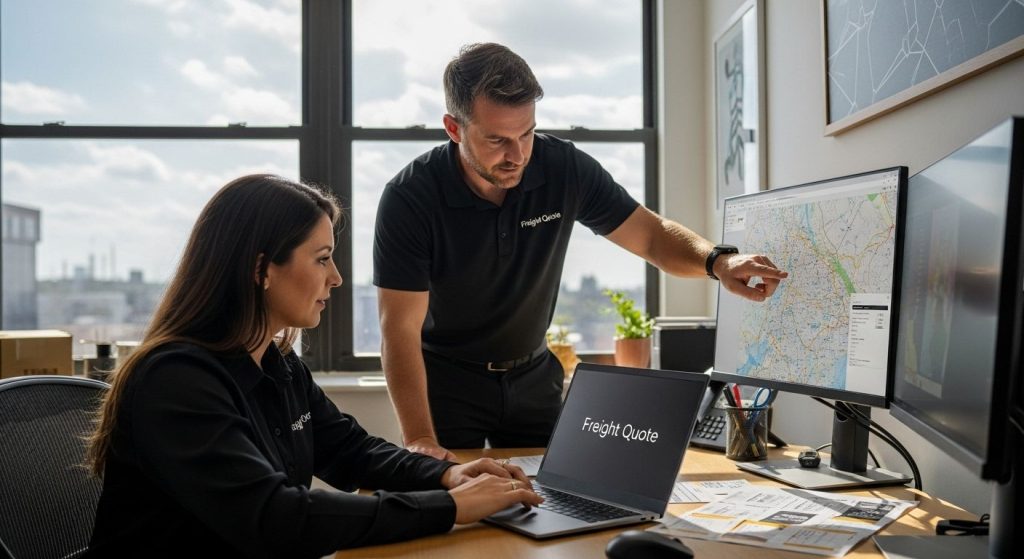 freight quote logistics office