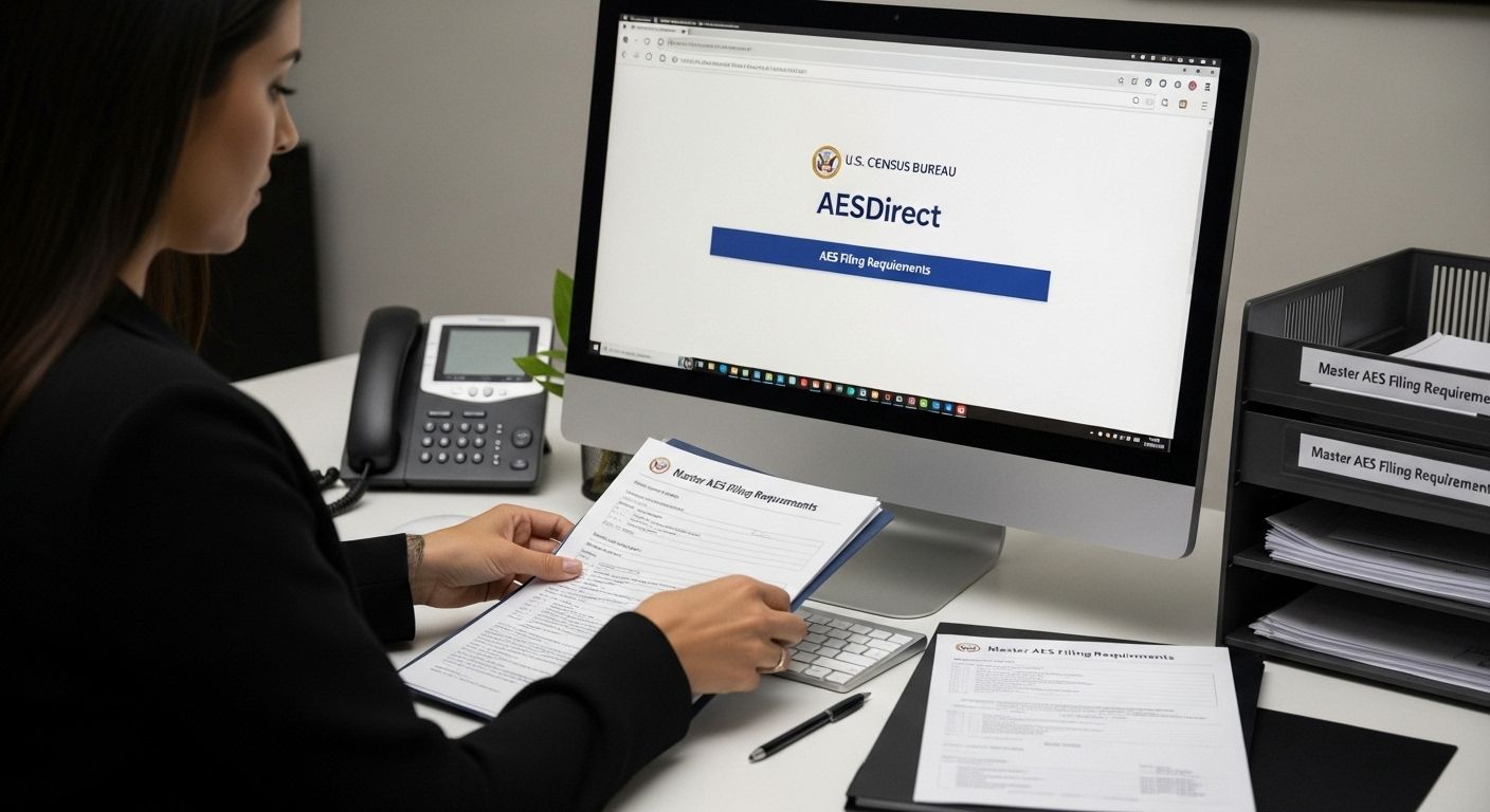 aes filing export documents