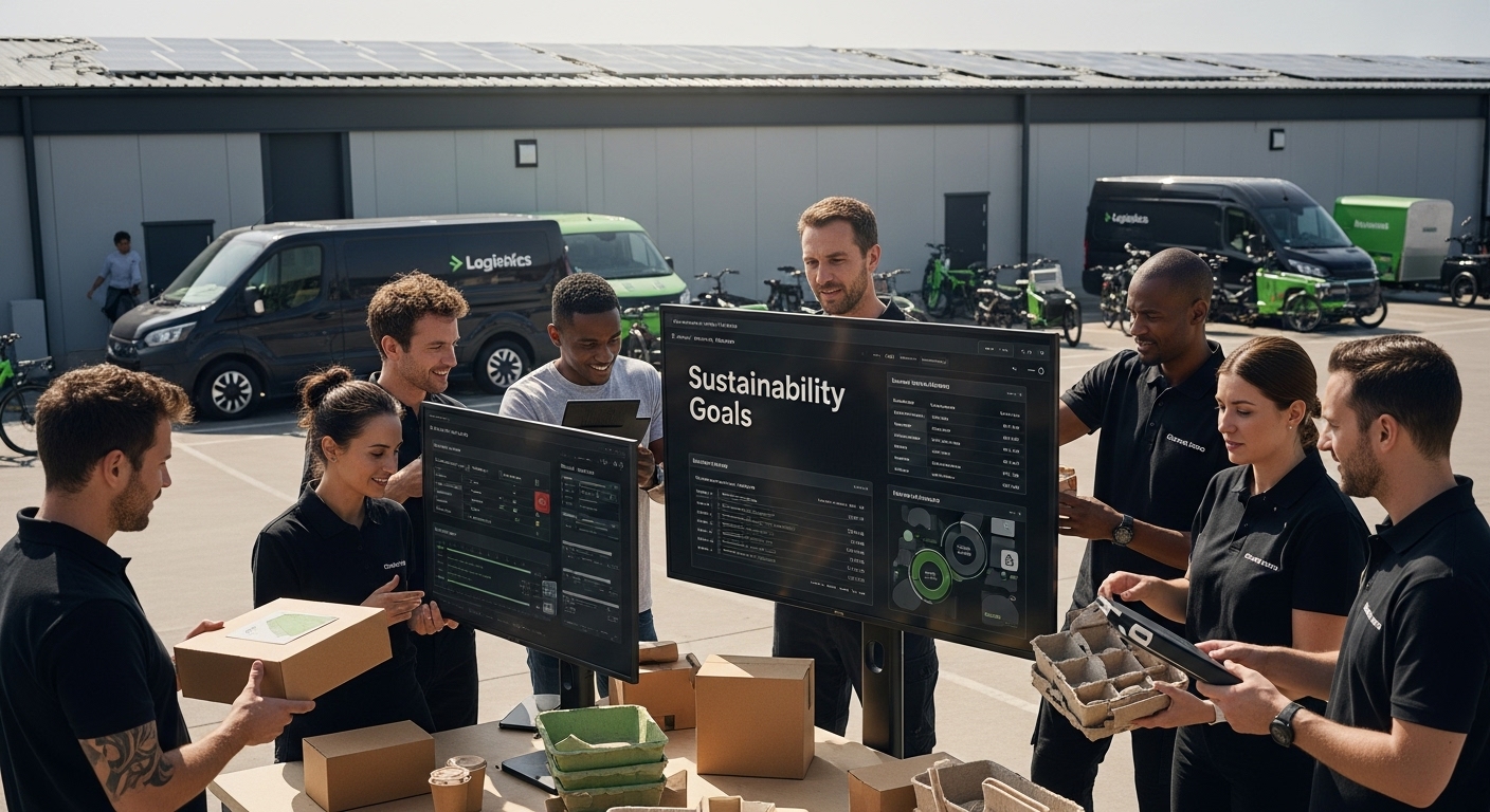 sustainability logistics teamwork