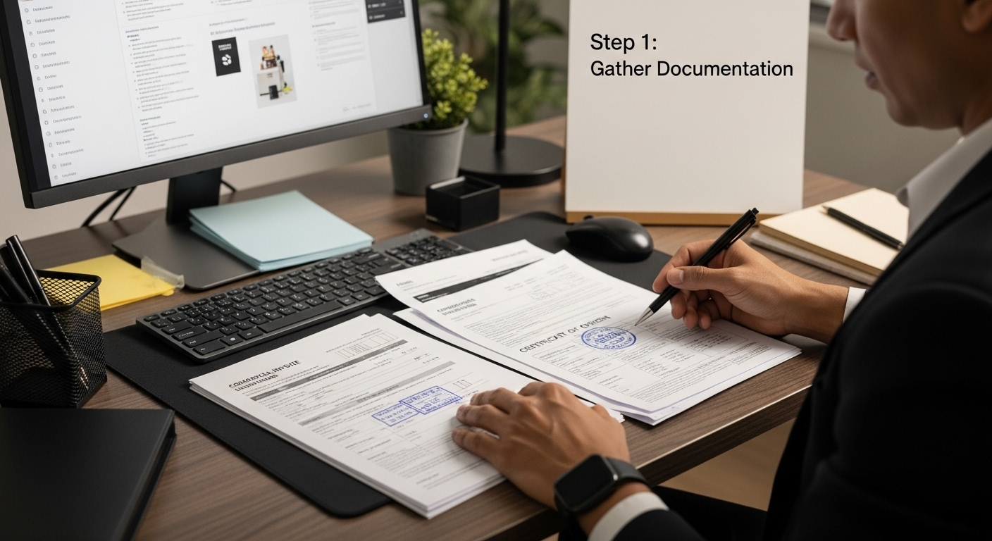 customs documents preparation