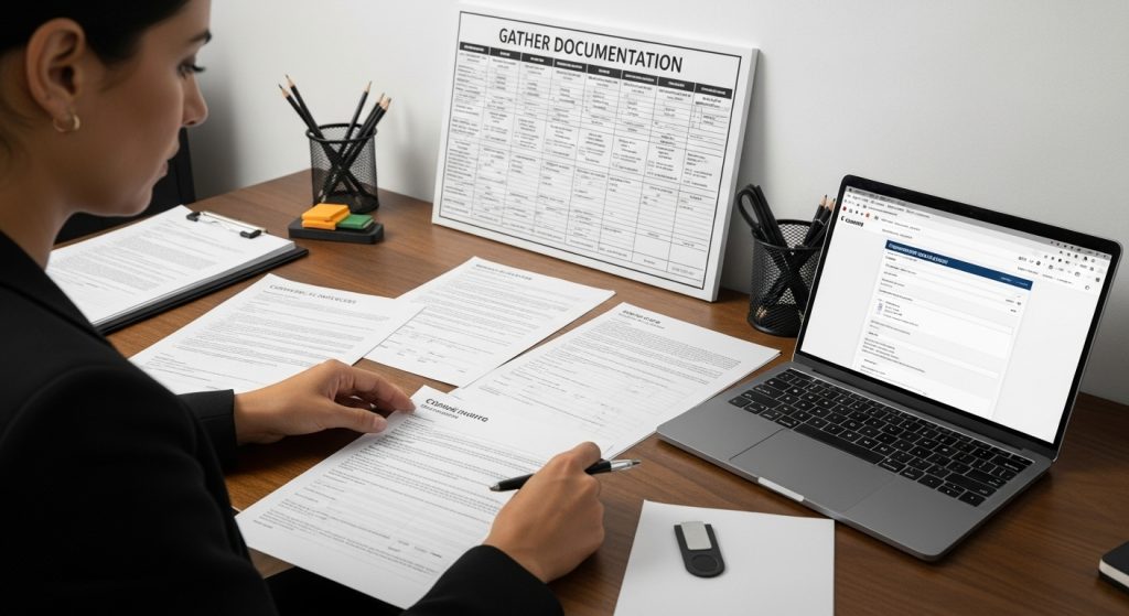 export license application documentation