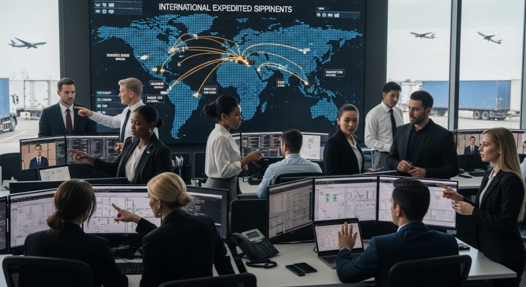 expedited global shipping logistics