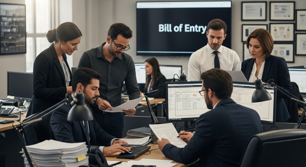 customs office bill of entry