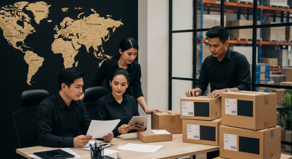 international trade, packing list, logistics