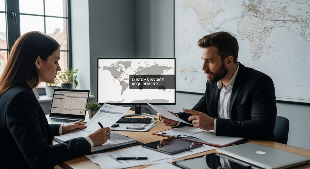 customs invoice requirements