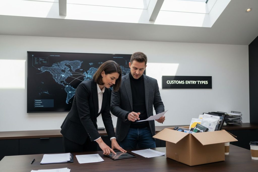 customs entry types office