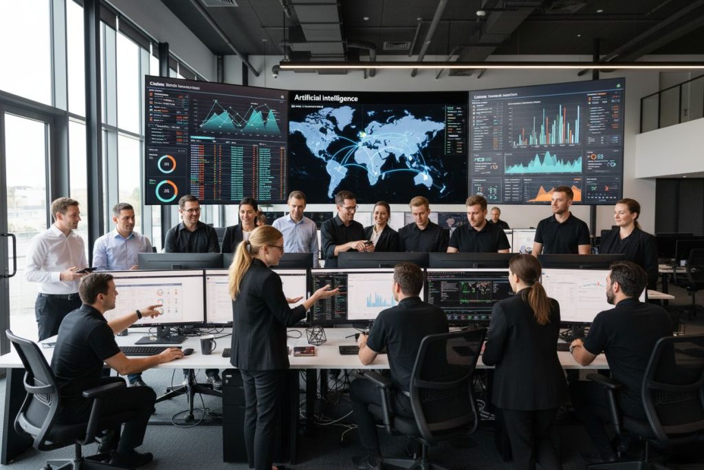 artificial intelligence logistics control center