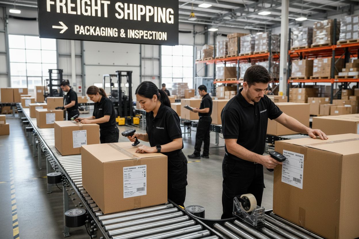 freight shipping preparation