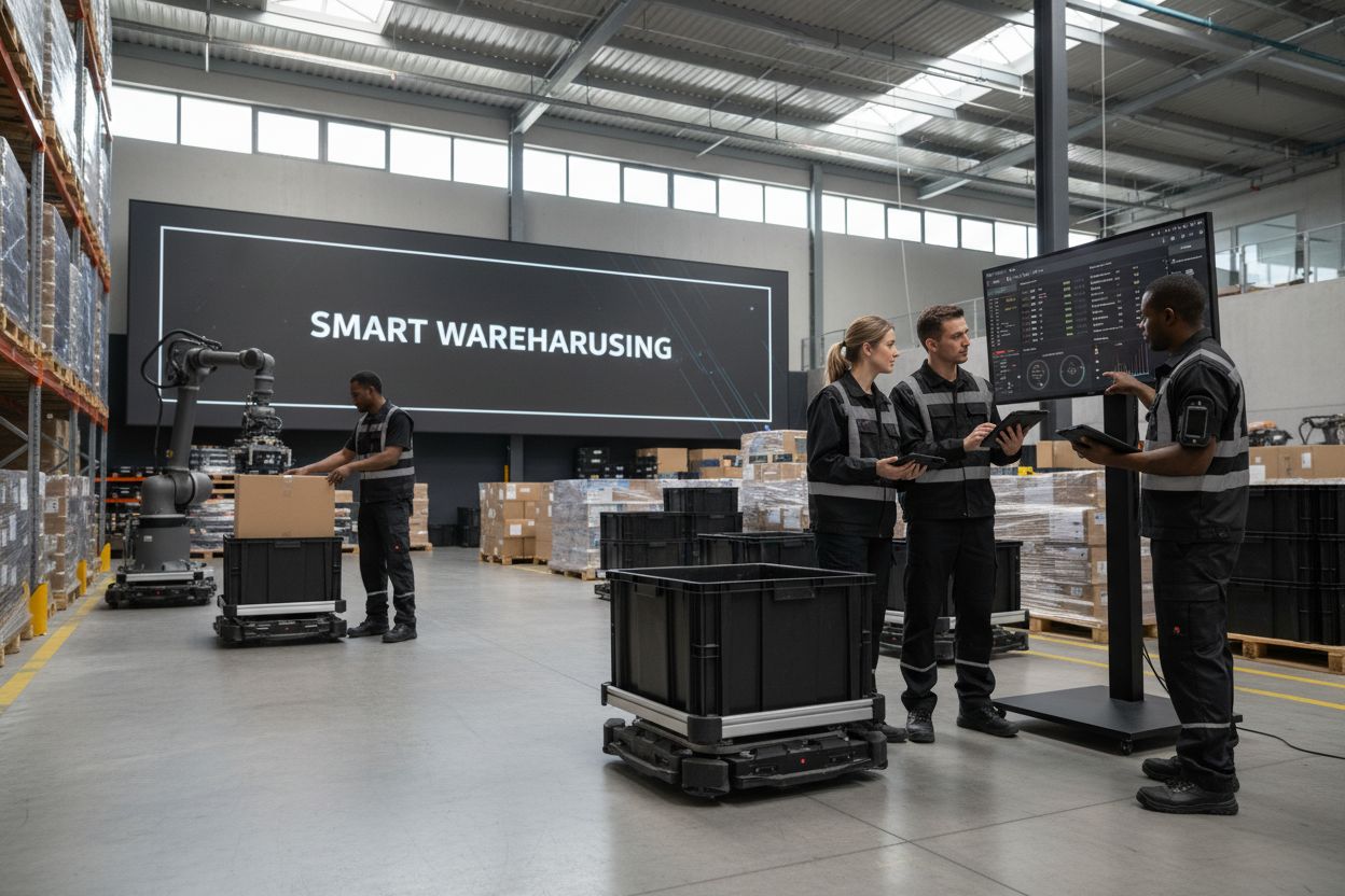 smart warehousing modern logistics