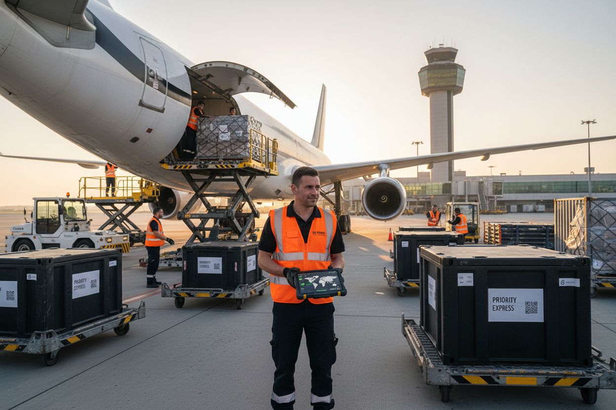 air freight logistics terminal
