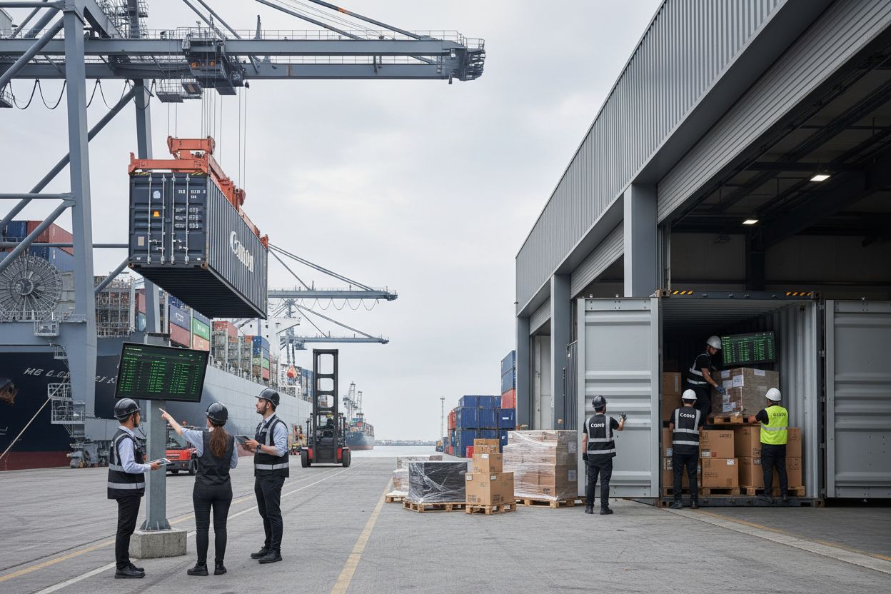 container port logistics