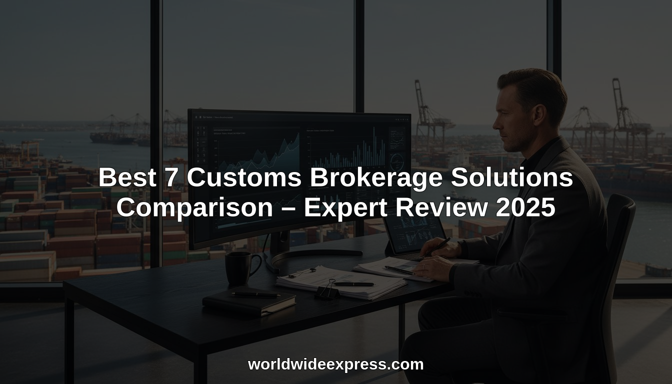 customs brokerage solutions comparison hero header image