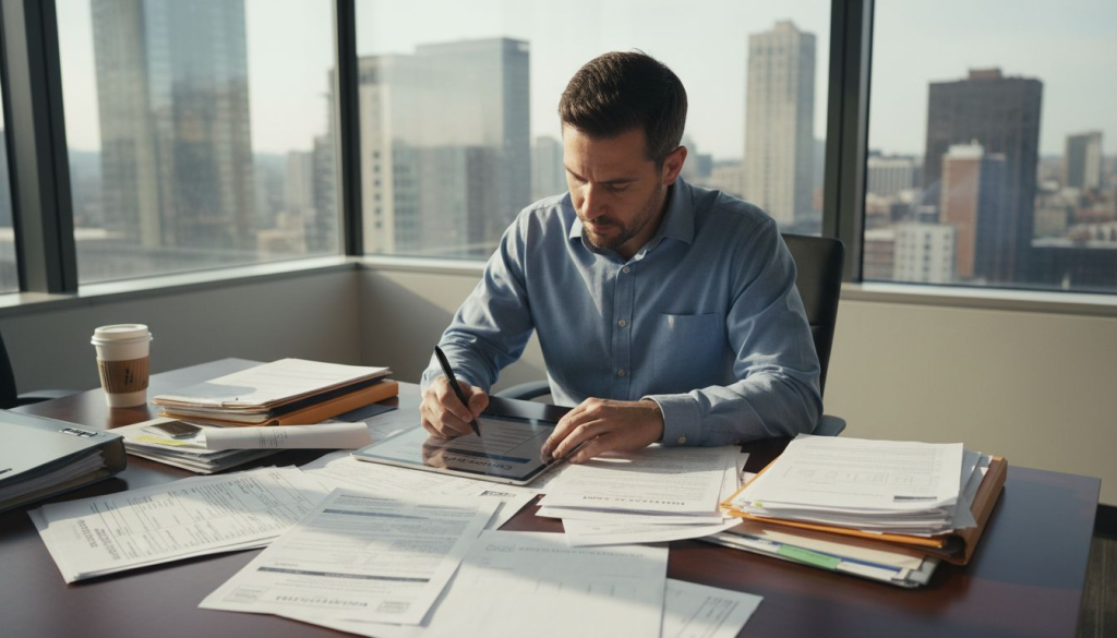 Manager signing customs power of attorney document